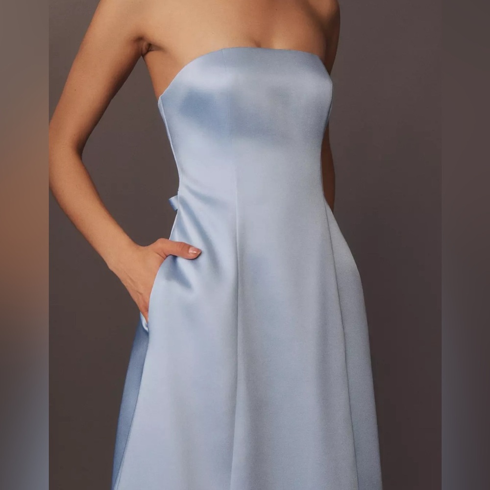 NWT Mare Mare Piper Strapless Fit & Flare Maxi Dress - Picture 3 of 9
